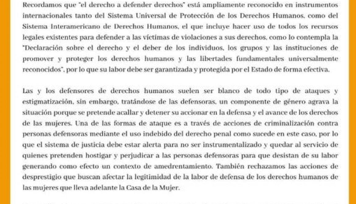 pronunciamiento