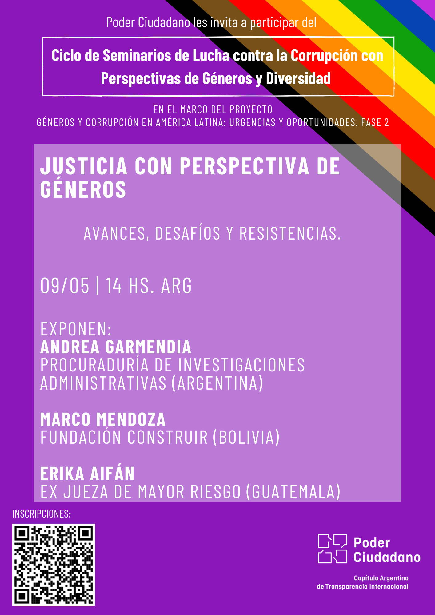Seminario Justicia con Perspectiva de Géneros: avances, desafíos y resistencias