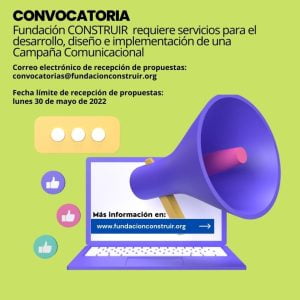 Servicios para el desarrollo, diseño e implementación de una Campaña Comunicacional