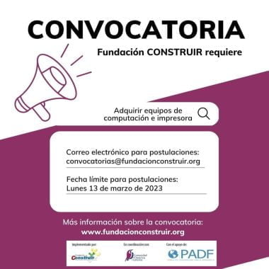 Adquisición de computadora e impresora:Especificaciones técnicas