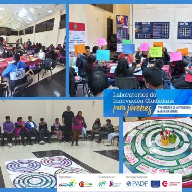 Laboratorio de Innovación Ciudadana para jóvenes para la prevención de la violencia basada en género en El Alto