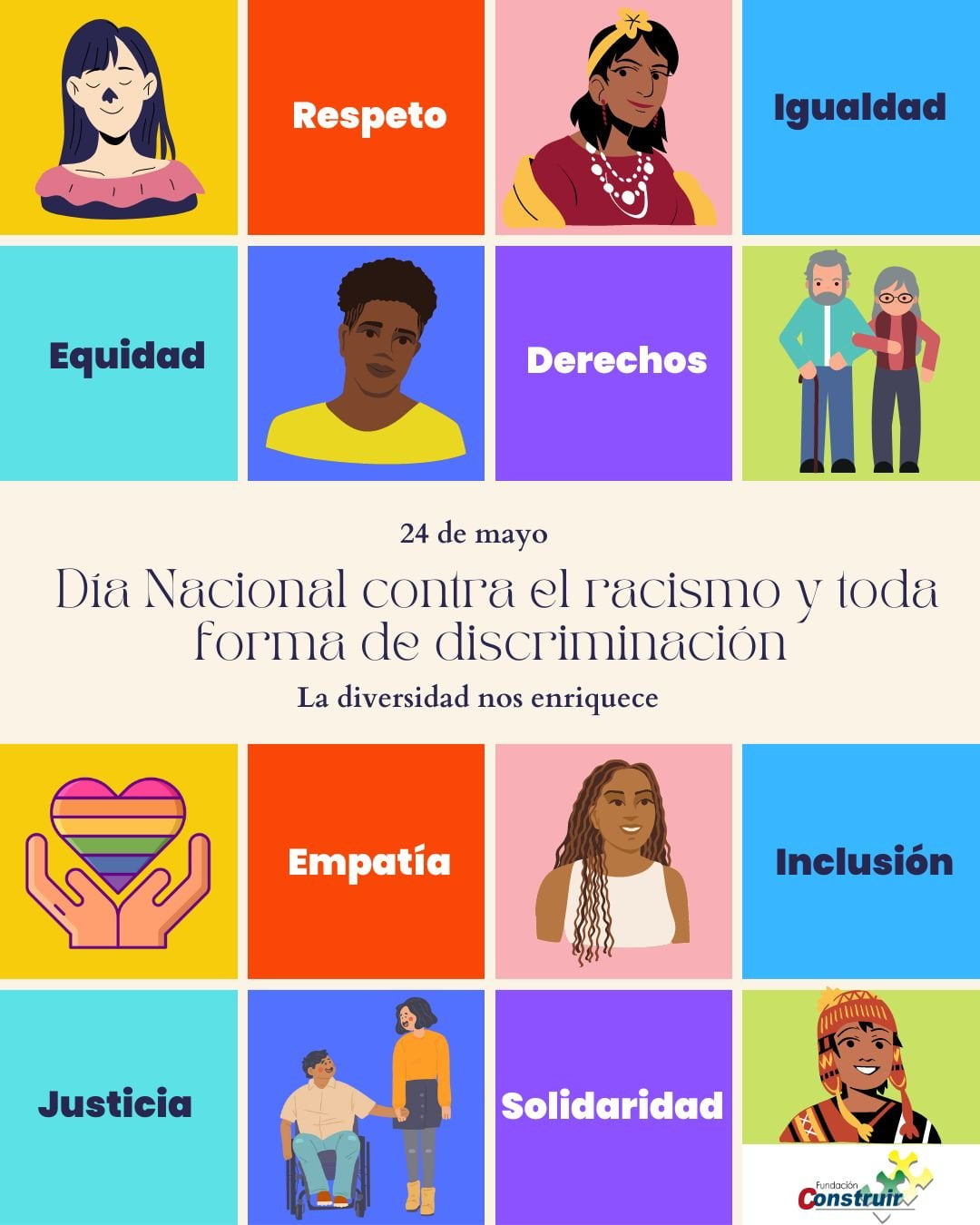 DÍA NACIONAL CONTRA EL RACISMO Y TODA FORMA DE DISCRIMINACIÓN