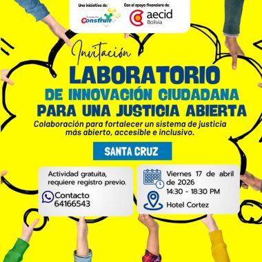Santa Cruz- Laboratorio de Innovación Ciudadana para una Justicia Abierta
