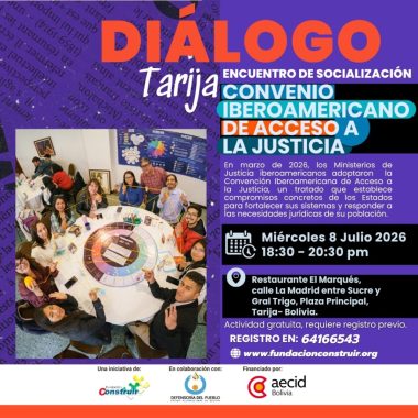 Tarija Diálogo: Convenio Iberoamericana de Acceso a la Justicia
