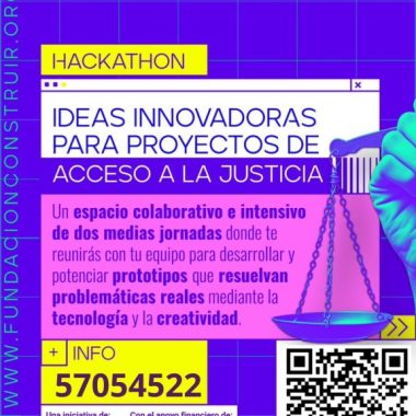 La Paz- Hackathon de ideas innovadores para proyectos de acceso a la justicia